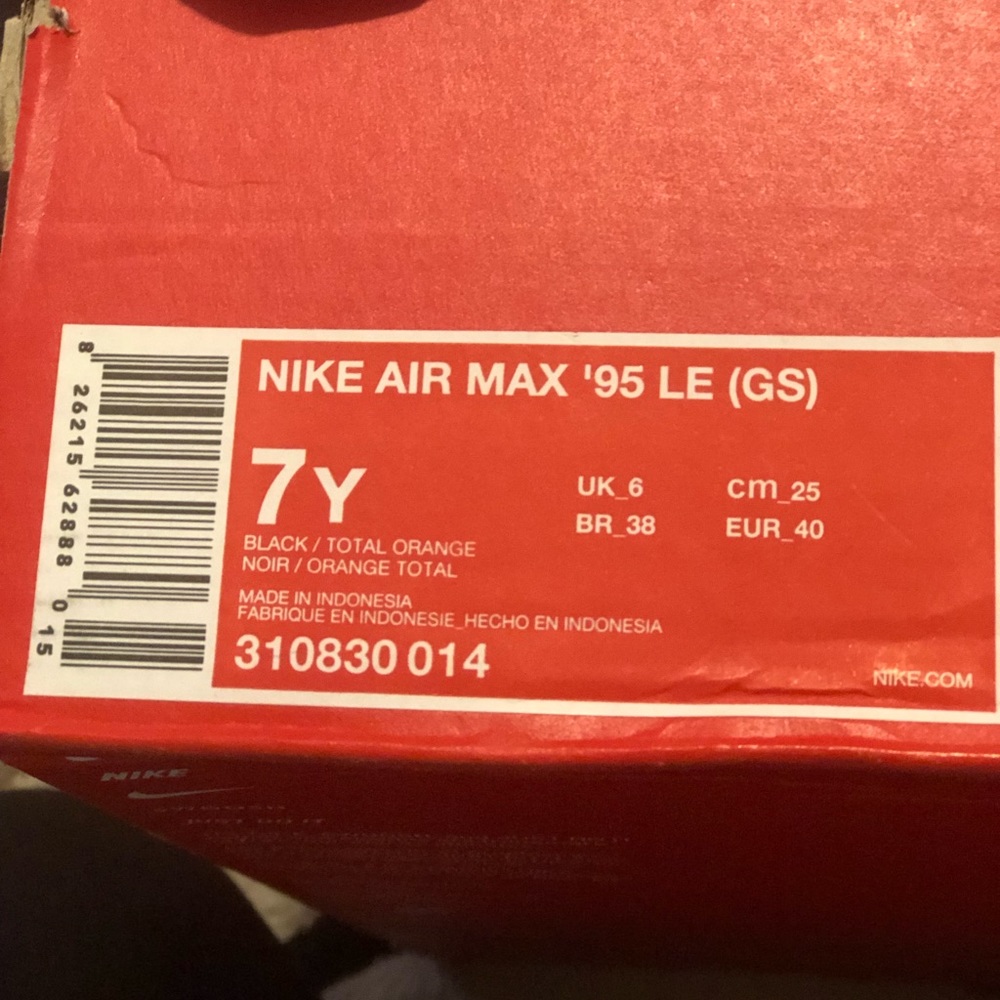 Nike air man 95